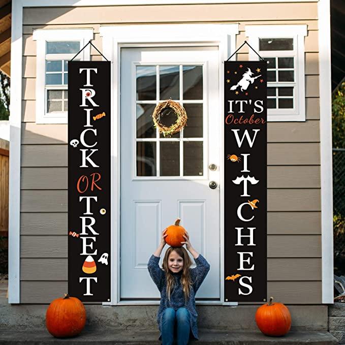 Halloween Welcome Sign Decoration
