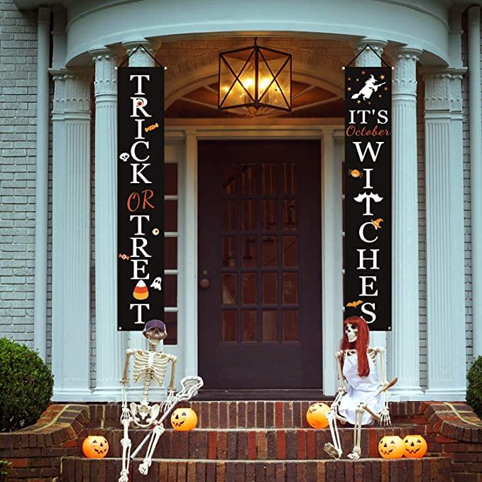 Halloween Welcome Sign Decoration