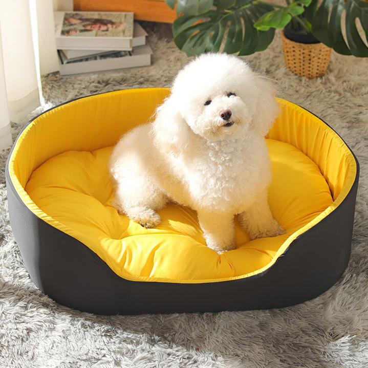Cute 3D Pet Bolster Bed