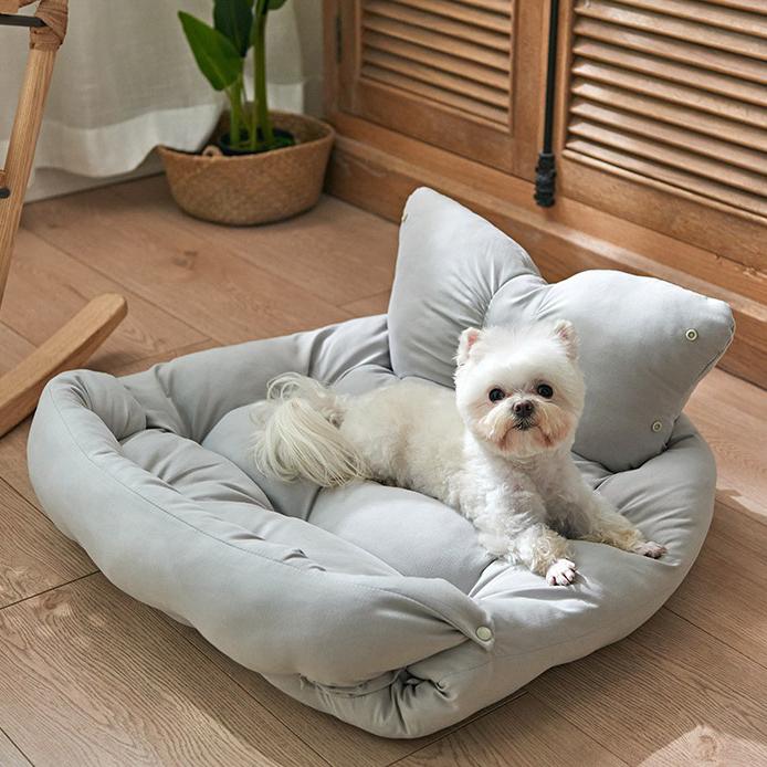 Cute Butterfly Bow Cat And Dog Bed