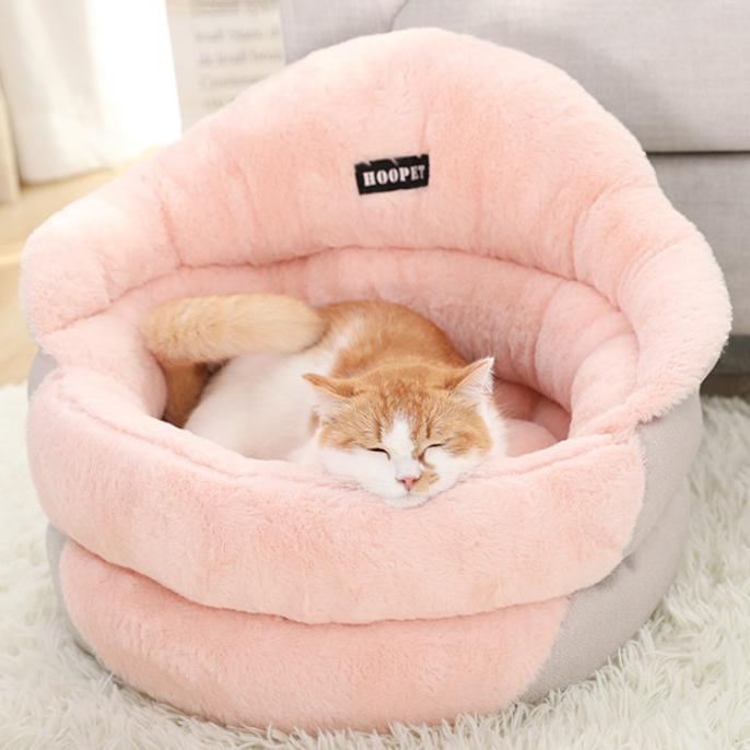Detachable Soft Deep Sleep Cat Bed