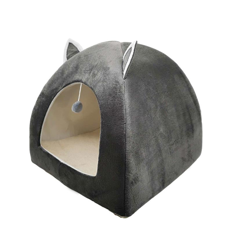 Pet Cat Bed House Dog Cushion Tower Basket Tent