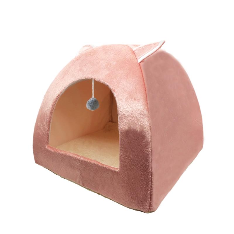 Pet Cat Bed House Dog Cushion Tower Basket Tent