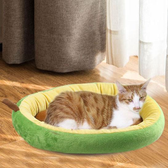 Cute Avocado Shape Pet Bed