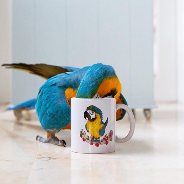 Custom Pet Print Coffee Mug