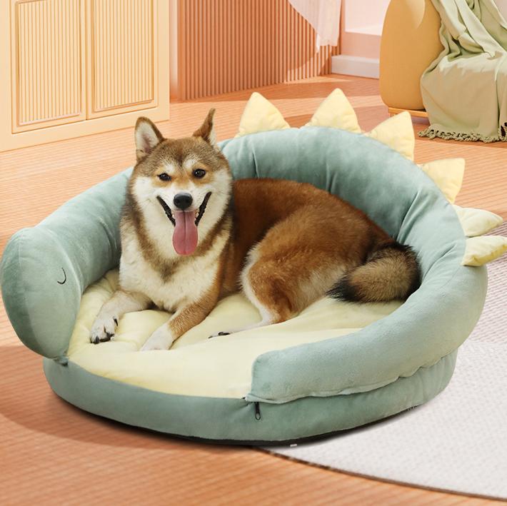 Cute Dinosaur Shape Dog Pet Bed